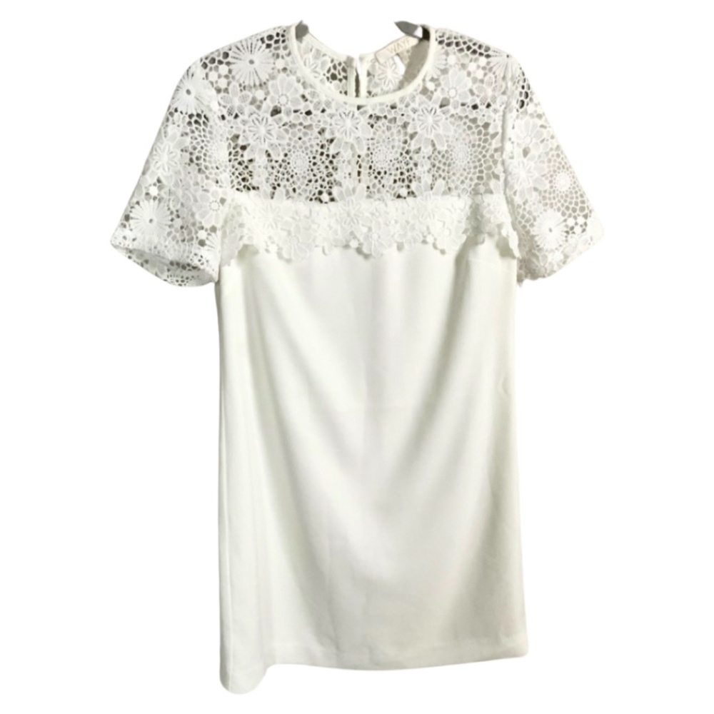 Beautiful WAYF white Medí Dress